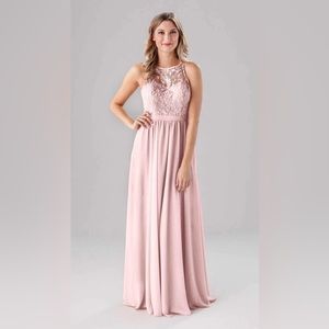 Kennedy Blue bridesmaid dress, Mariah. Altered to fit someone of 5’2” height.